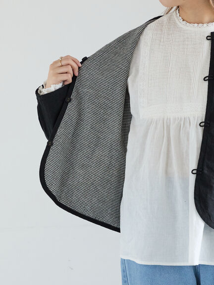 【kazumi×Samansa Mos2】リバーシブルジャケット（ブラック/レッド/ブルー）｜Samansa Mos2（サマンサ モスモス）通販