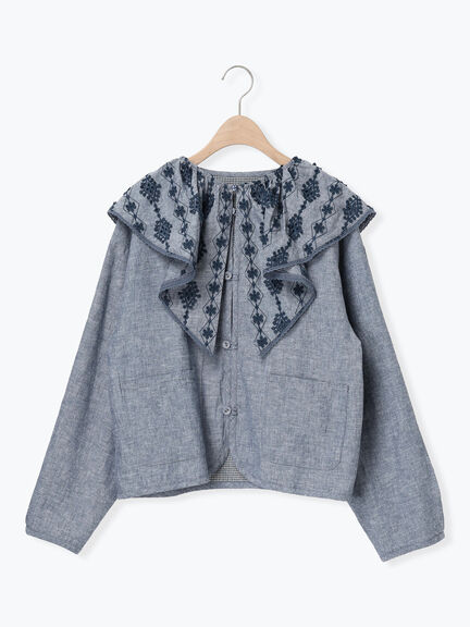 【kazumi×Samansa Mos2】リバーシブルジャケット（ブラック/レッド/ブルー）｜Samansa Mos2（サマンサ モスモス）通販