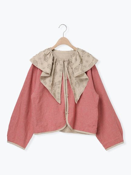 【kazumi×Samansa Mos2】リバーシブルジャケット（ブラック/レッド/ブルー）｜Samansa Mos2（サマンサ モスモス）通販