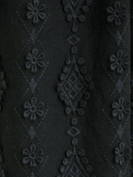 【kazumi×Samansa Mos2】3D刺繍パンツ（オフホワイト/ブラック/ベージュ/ネイビー）｜Samansa Mos2（サマンサ モスモス）通販