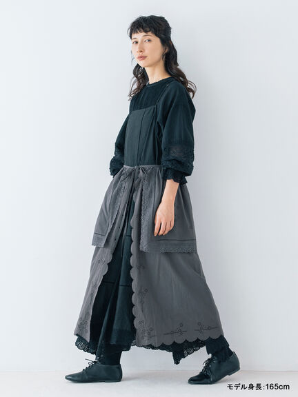 【kazumi×Samansa Mos2】袖レース前後着ブラウス（オフホワイト/ブラック/ピンク/ベージュ/ブルー）｜Samansa Mos2（サマンサ モスモス）通販