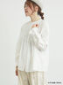 【kazumi×Samansa Mos2】袖レース前後着ブラウス（オフホワイト/ブラック/ピンク/ベージュ/ブルー）｜Samansa Mos2（サマンサ モスモス）通販