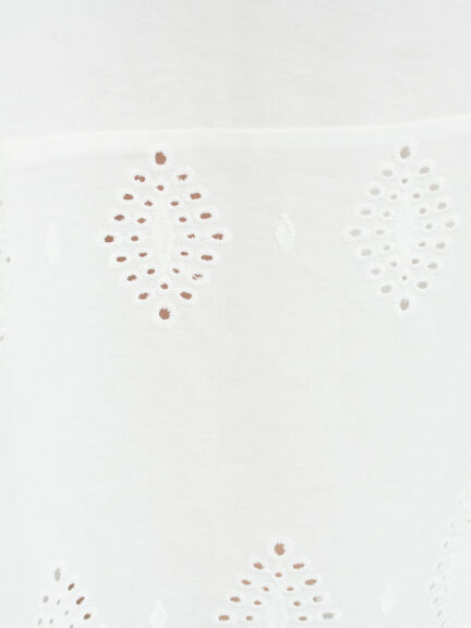 【抗菌防臭】スカラップレースペチワンピース（オフホワイト/ブラック/ベージュ）｜Samansa Mos2（サマンサ モスモス）通販