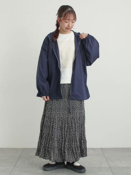 裏毛CAT柄パーツレース付スウェット（オフホワイト/グレー/ミント）｜Samansa Mos2（サマンサ モスモス）通販