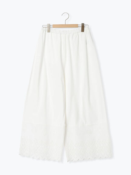 【抗菌防臭】スカラップレースペチパンツ（オフホワイト/ブラック/ベージュ）｜Samansa Mos2（サマンサ モスモス）通販