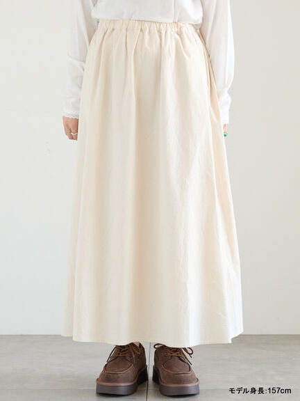 【kazumi×Samansa Mos2】エプロンスカート（オフホワイト/チャコールグレー/キナリ）｜Samansa Mos2（サマンサ モスモス）通販