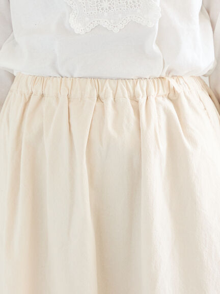 【kazumi×Samansa Mos2】エプロンスカート（オフホワイト/チャコールグレー/キナリ）｜Samansa Mos2（サマンサ モスモス）通販