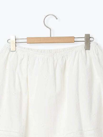 【kazumi×Samansa Mos2】エプロンスカート（オフホワイト/チャコールグレー/キナリ）｜Samansa Mos2（サマンサ モスモス）通販