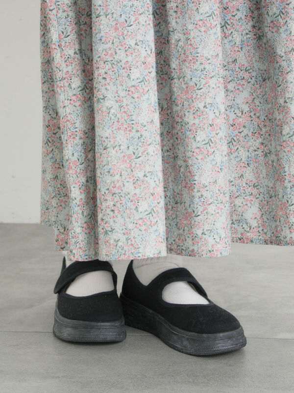 キャンバスストラップスニーカー（ブラック）｜Samansa Mos2（サマンサ モスモス）通販