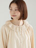 オーバーレースブラウス（オフホワイト/ブラック/キナリ）｜Samansa Mos2（サマンサ モスモス）通販