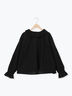 オーバーレースブラウス（オフホワイト/ブラック/キナリ）｜Samansa Mos2（サマンサ モスモス）通販