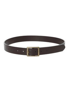 セール】 スクエアバックルベルト（ブラック/ダークブラウン