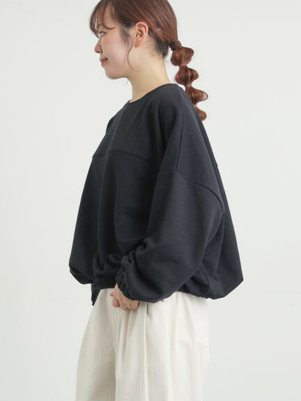 裾バルーン風スウェット（グレー/ブラック/イエロー）｜Samansa Mos2（サマンサ モスモス）通販