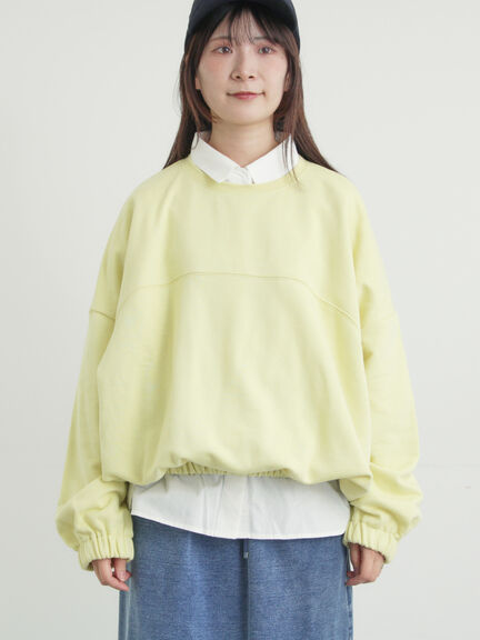 裾バルーン風スウェット（グレー/ブラック/イエロー）｜Samansa Mos2（サマンサ モスモス）通販