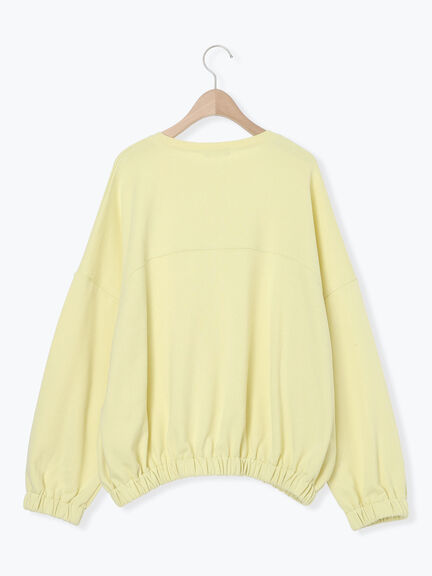 裾バルーン風スウェット（グレー/ブラック/イエロー）｜Samansa Mos2（サマンサ モスモス）通販