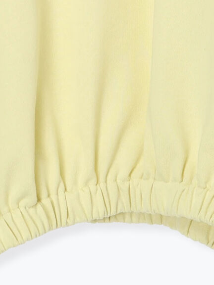 裾バルーン風スウェット（グレー/ブラック/イエロー）｜Samansa Mos2（サマンサ モスモス）通販