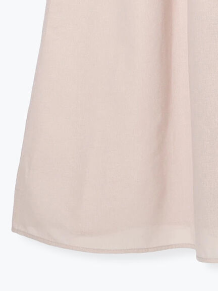 レースピンタックワンピース（チャコールグレー/ベージュ/キナリ）｜Samansa Mos2（サマンサ モスモス）通販