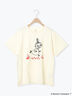 【MOOMIN×Samansa Mos2】ぽこぽこ刺繍Tシャツ（オフホワイト/チャコールグレー/ピンク）｜Samansa Mos2（サマンサ モスモス）通販