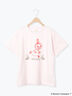 【MOOMIN×Samansa Mos2】ぽこぽこ刺繍Tシャツ（オフホワイト/チャコールグレー/ピンク）｜Samansa Mos2（サマンサ モスモス）通販