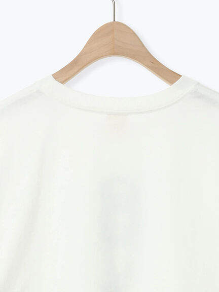 【MOOMIN×Samansa Mos2】ぽこぽこ刺繍Tシャツ（オフホワイト）｜Samansa Mos2（サマンサ モスモス）通販