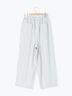 綿麻コクーンパンツ（オフホワイト/ブラック/サックスブルー）｜Samansa Mos2（サマンサ モスモス）通販