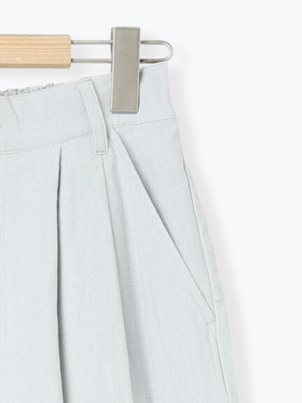 綿麻コクーンパンツ（オフホワイト/ブラック/サックスブルー）｜Samansa Mos2（サマンサ モスモス）通販