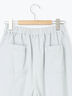 綿麻コクーンパンツ（オフホワイト/ブラック/サックスブルー）｜Samansa Mos2（サマンサ モスモス）通販