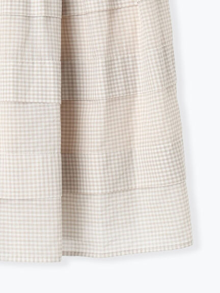 シアータックギャザースカート（オフホワイト/チャコールグレー/レッド/ベージュ）｜Samansa Mos2（サマンサ モスモス）通販