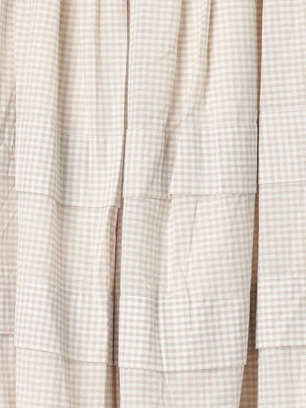 シアータックギャザースカート（オフホワイト/チャコールグレー/レッド/ベージュ）｜Samansa Mos2（サマンサ モスモス）通販