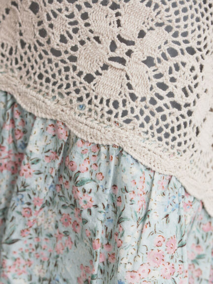 柄アソートティアードレーススカート（オフホワイト/ブラック/ミント）｜Samansa Mos2（サマンサ モスモス）通販