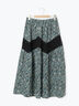 柄アソートティアードレーススカート（オフホワイト/ブラック/ミント）｜Samansa Mos2（サマンサ モスモス）通販