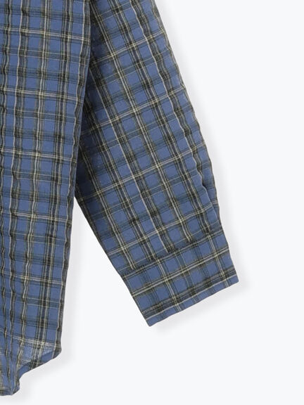 ポコポコチェックオーバーシャツ（ピンク/ベージュ/ブルー）｜Samansa Mos2（サマンサ モスモス）通販