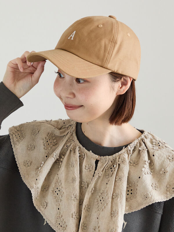 【消臭効果】イニシャル刺繍キャップ（グレー/ベージュ/ネイビー）｜Samansa Mos2（サマンサ モスモス）通販