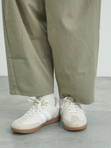 ラインスニーカー（ブラック/ベージュ）｜Samansa Mos2（サマンサ モスモス）通販