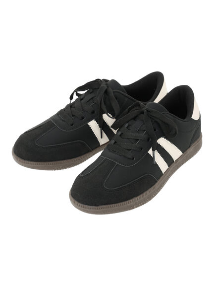 ラインスニーカー（ブラック/ベージュ）｜Samansa Mos2（サマンサ モスモス）通販