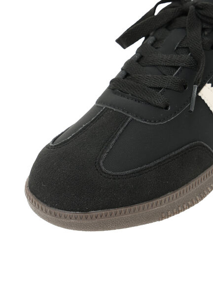 ラインスニーカー（ブラック/ベージュ）｜Samansa Mos2（サマンサ モスモス）通販