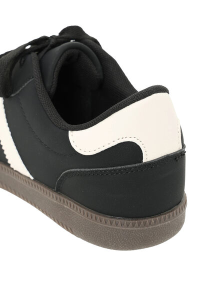 ラインスニーカー（ブラック/ベージュ）｜Samansa Mos2（サマンサ モスモス）通販