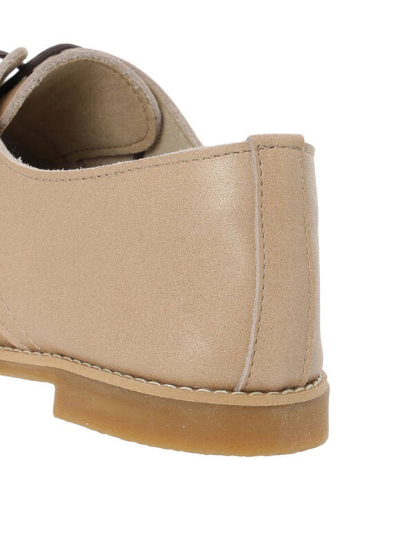 WEB限定】TIDEWAY レースアップシューズ（ブラック/グレージュ