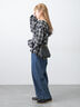 【WEB限定】TIDEWAY SHEETS がま口 SHOULDER（ブラック/グレージュ）｜Samansa Mos2（サマンサ モスモス）通販