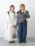 【WEB限定】TIDEWAY SHEETS がま口 SHOULDER（ブラック/グレージュ）｜Samansa Mos2（サマンサ モスモス）通販