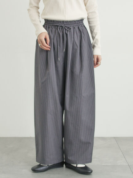 イージーカーブスラックス（グレー/ブラック/ライトベージュ）｜Samansa Mos2（サマンサ モスモス）通販