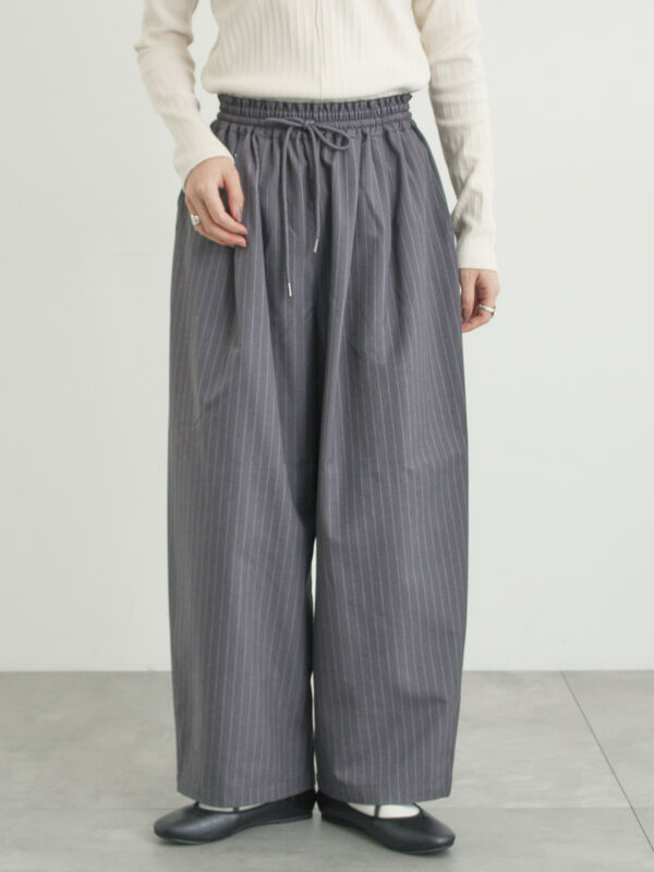 期間限定】 イージーカーブスラックス（グレー/ブラック/ライト