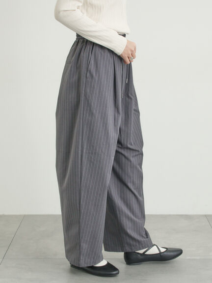 イージーカーブスラックス（グレー/ブラック/ライトベージュ）｜Samansa Mos2（サマンサ モスモス）通販