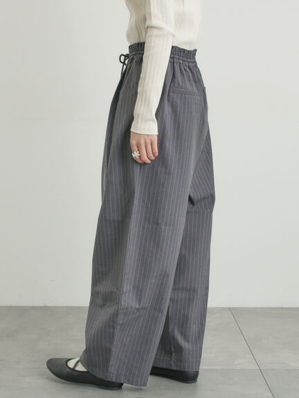 イージーカーブスラックス（グレー/ブラック/ライトベージュ）｜Samansa Mos2（サマンサ モスモス）通販