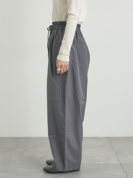 イージーカーブスラックス（グレー/ブラック/ライトベージュ）｜Samansa Mos2（サマンサ モスモス）通販