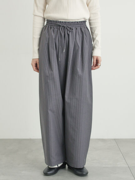 イージーカーブスラックス（グレー/ブラック/ライトベージュ）｜Samansa Mos2（サマンサ モスモス）通販