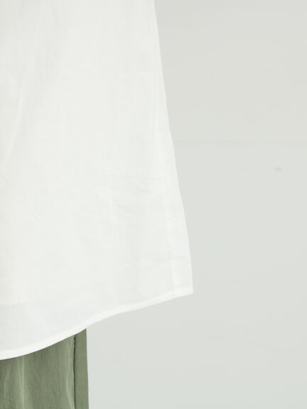 ビッグスクエア襟ブラウス（オフホワイト/ブラック）｜Samansa Mos2（サマンサ モスモス）通販