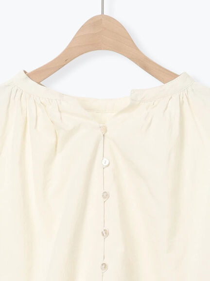 ショートギャザージャケット（オフホワイト/ブラック/ブラウン）｜Samansa Mos2（サマンサ モスモス）通販