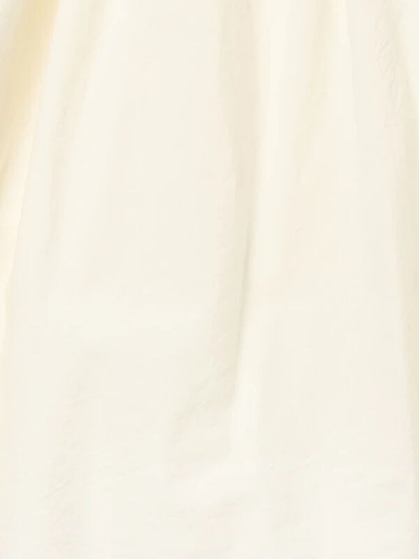 ショートギャザージャケット（オフホワイト/ブラック/ブラウン