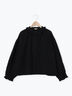 フリル襟ジャケット（ブラック）｜Samansa Mos2（サマンサ モスモス）通販